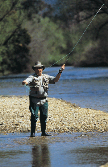 Fishing the rivers of the high country