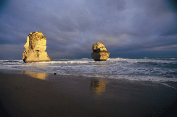 Great Ocean Road - scenic route in a self drive motorhome rental from Melbourne